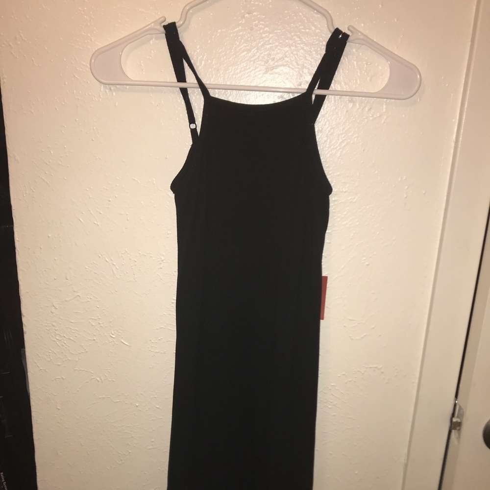 ✧black tank dress✧